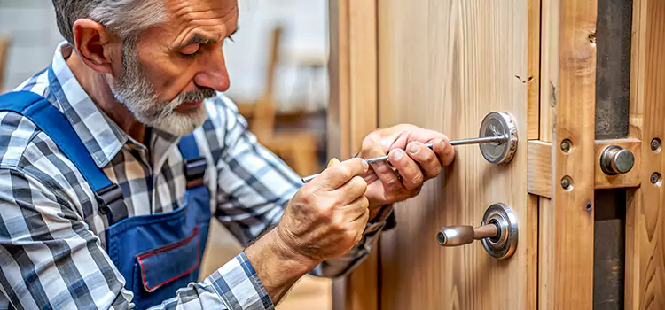 Mortise Replacement Lock Hickory