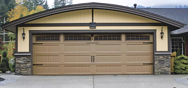 Residential Vinyl Roll Up Doors Hickory