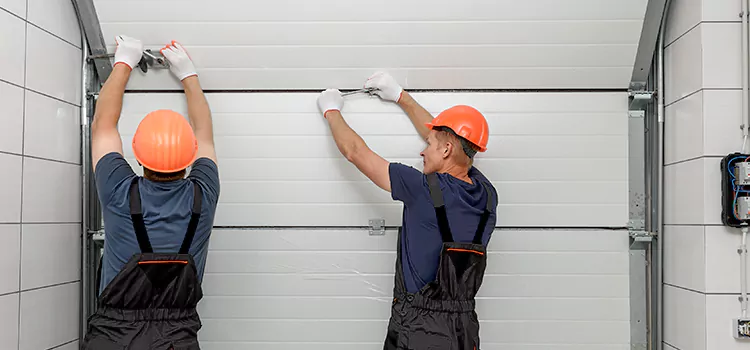 16x7 Garage Door Replacement Panels Hickory
