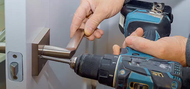 Security Door Lock Installation Hickory